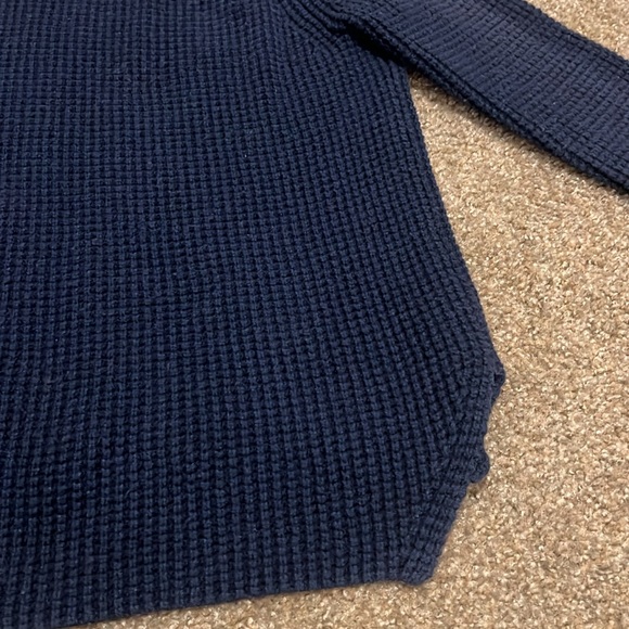 Marine Layer Women’s Blue Large Crew Neck Sweater - Picture 8 of 8